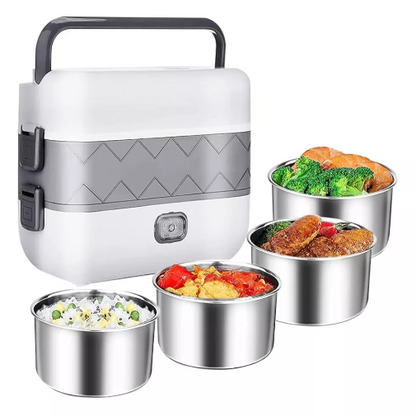 Lonchera Eléctrica Recalentadora con Aislamiento Térmico